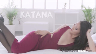 PrivateBlack - Katana barna hapsival baszik