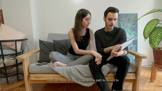 John and Sky - Vékony barátnő megdugva