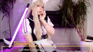 MollyRedWolf - Cosplayes kisasszony kárót szop