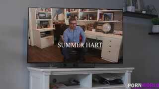 Summer Hart punciba és seggbe kefélve