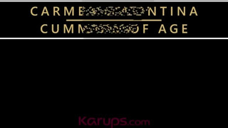 Karups - Carmen Valentina fiatal pasival kúr